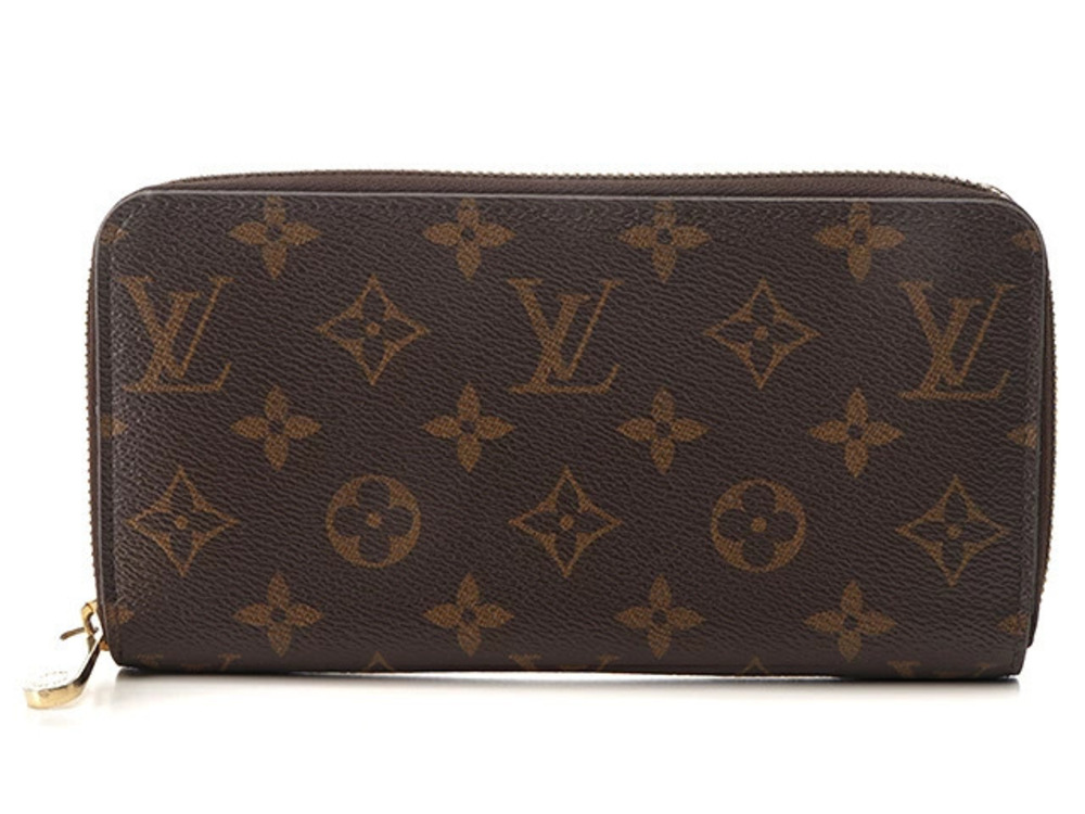 LOUIS VUITTON Long Wallet Zippy Monogram Rose Pink Ballerine